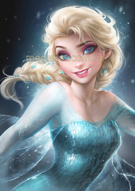 Вафельная картинка "Холодное сердце №55"