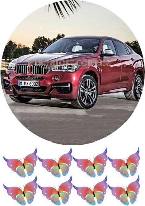 Вафельная картинка "Машина №83"