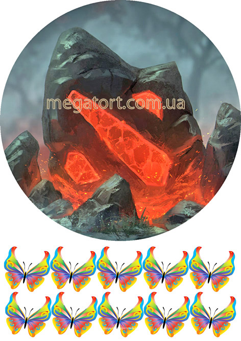 Вафельная картинка "Компьютерные игры №1"