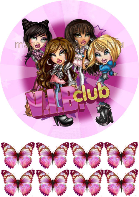 Вафельная картинка "Братс №5"