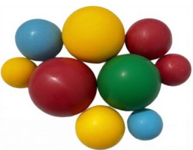 Шоколадні сфери Кольорові (9шт)