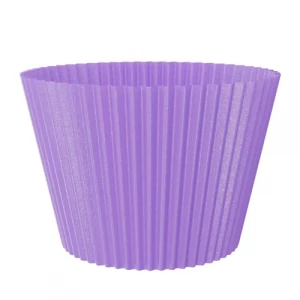 Формочка паперова для капкейків фіолетова (10шт)