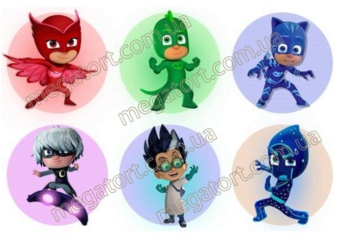 Вафельная картинка для капкейков №127