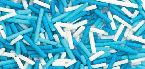 Посыпка "Вермишель голубое небо" 100г