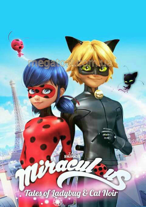 Вафельная картинка "Леди Баг №11"