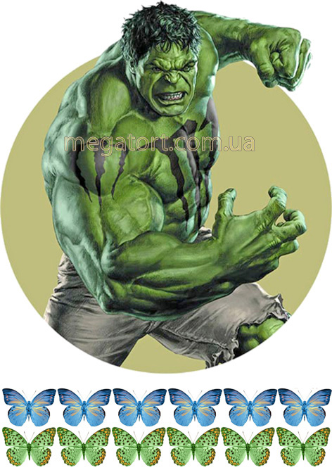 Вафельная картинка "Супергерои №20"