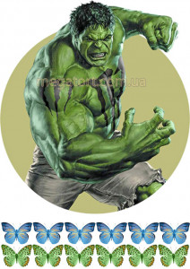 Вафельная картинка "Супергерои №20"