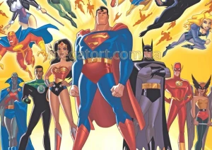 Вафельна картинка "Супергерої №30"
