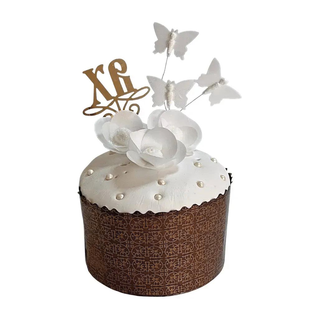 Цукрова прикраса "Пасхальний вафельний"