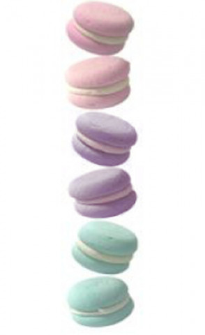 Набор безе "Макаронс мини" пастель 3см