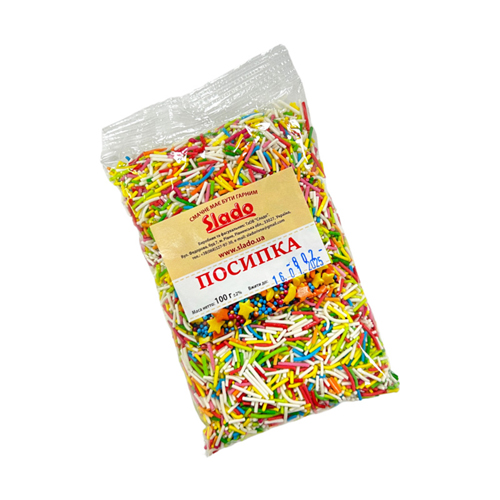 Посыпка палочки “Летний микс” 100г