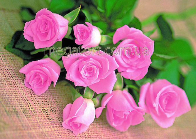 Вафельная картинка "Цветы №45"