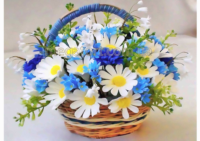 Вафельная картинка "Цветы №52"