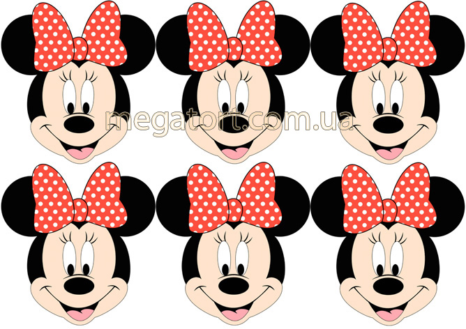 Вафельная картинка "Минни-Маус №20"