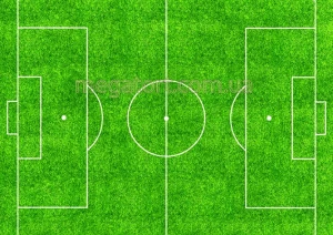 Вафельна картинка "Футбольне поле №6"