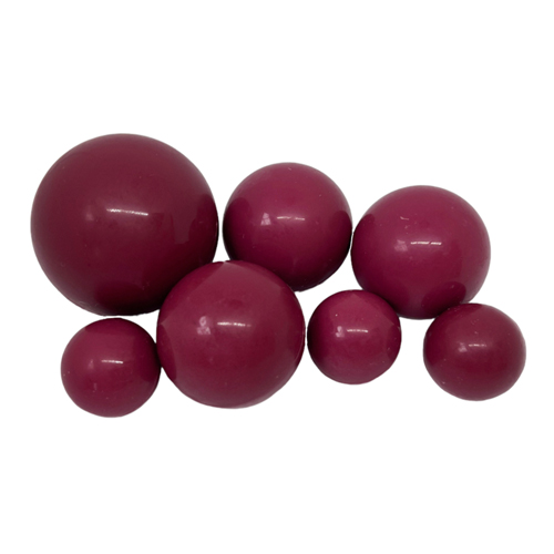 Шоколадные сферы Бордовые (7шт)