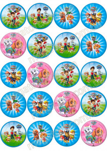 Вафельная картинка для капкейков №215