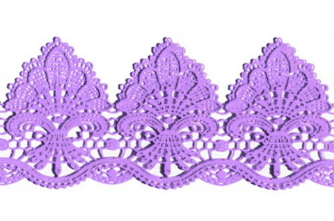 Мереживо з айсингу №24 "Лаванда"
