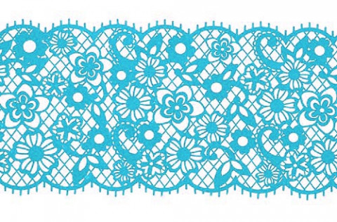 Мереживо з айсингу №26 "Блакитне"