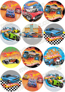 Вафельная картинка для капкейков №219