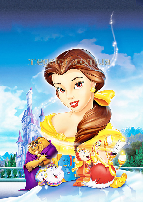 Вафельная картинка "Белль №12"