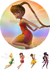 Вафельная картинка "Динь-Динь №34"