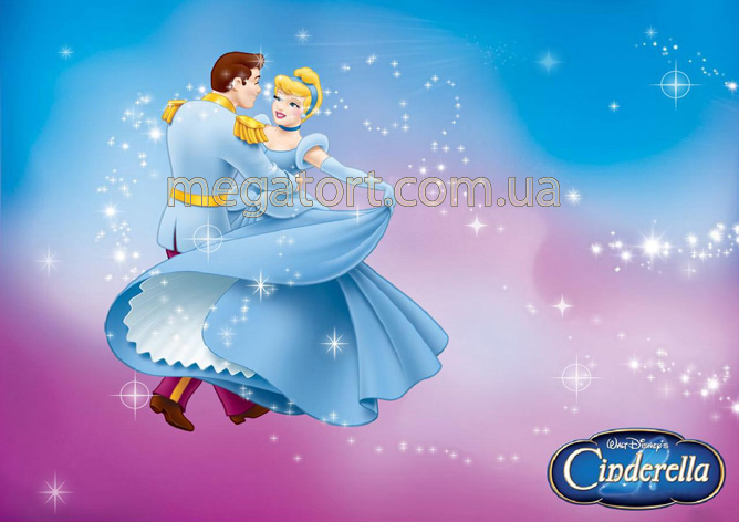 Вафельная картинка "Золушка №14"