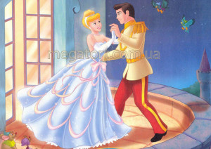 Вафельная картинка "Золушка №40"