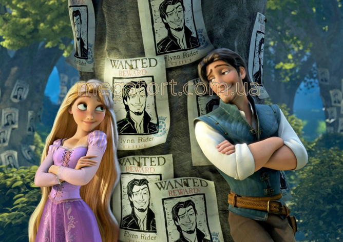 Вафельная картинка "Рапунцель №38"