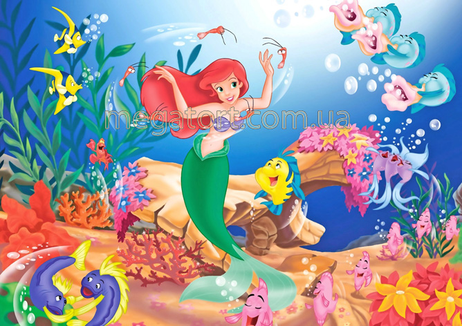 Вафельная картинка "Русалочка №34"