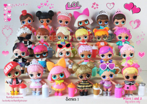 Вафельная картинка "Куклы Лол №13"