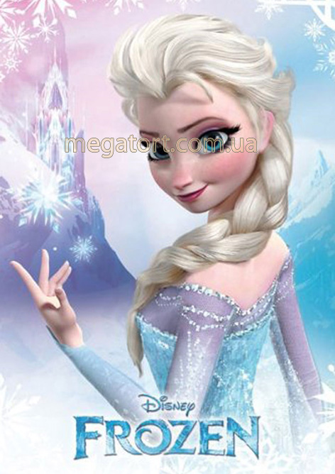 Вафельная картинка "Холодное сердце №76"