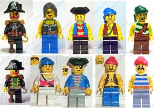 Вафельная картинка для топперов и пряников Лего персонажи