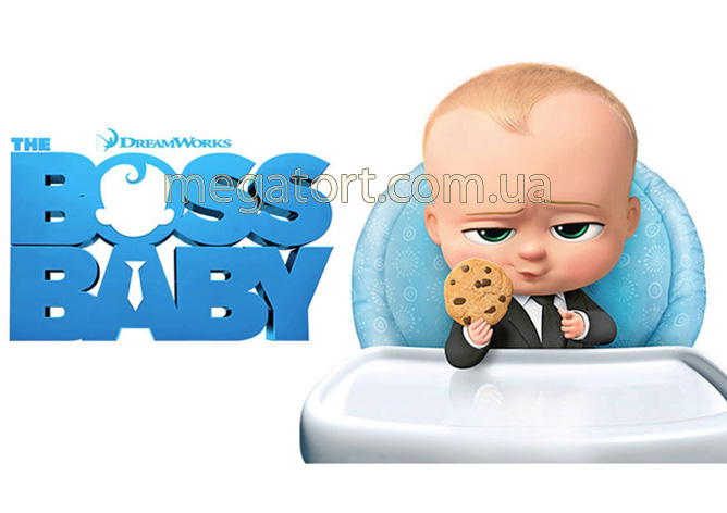 Вафельная картинка "Босс - молокосос №10"