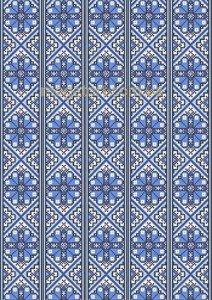 Вафельная картинка "Вышивка №68"