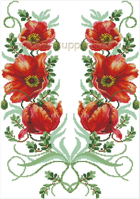 Вафельна картинка "Вишивка №73"