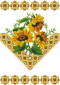 Вафельная картинка "Вышивка №81"