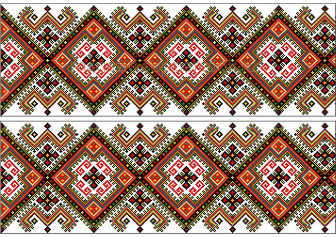 Вафельная картинка "Вышивка №96"