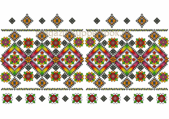 Вафельная картинка "Вышивка №99"