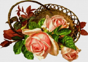 Вафельная картинка "Вышивка №115"