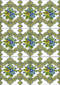 Вафельная картинка "Вышивка №125"