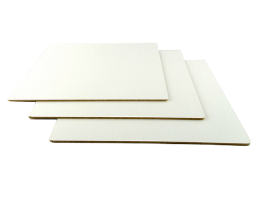 Подложка ламинированная белая ДВП (3мм) 30х40см