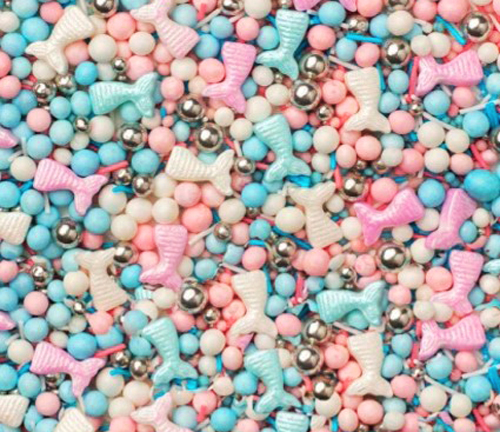 Посыпка коктейль "Русалочка" Италия 60г (баночка)