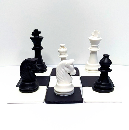 Сахарное украшение Шахматы