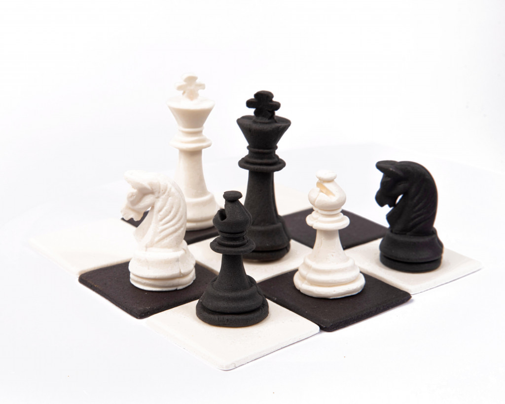 Сахарное украшение Шахматы