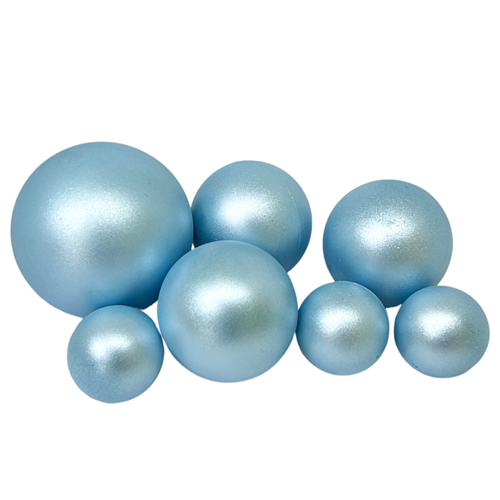 Шоколадные сферы Голубые перламутр (7шт)