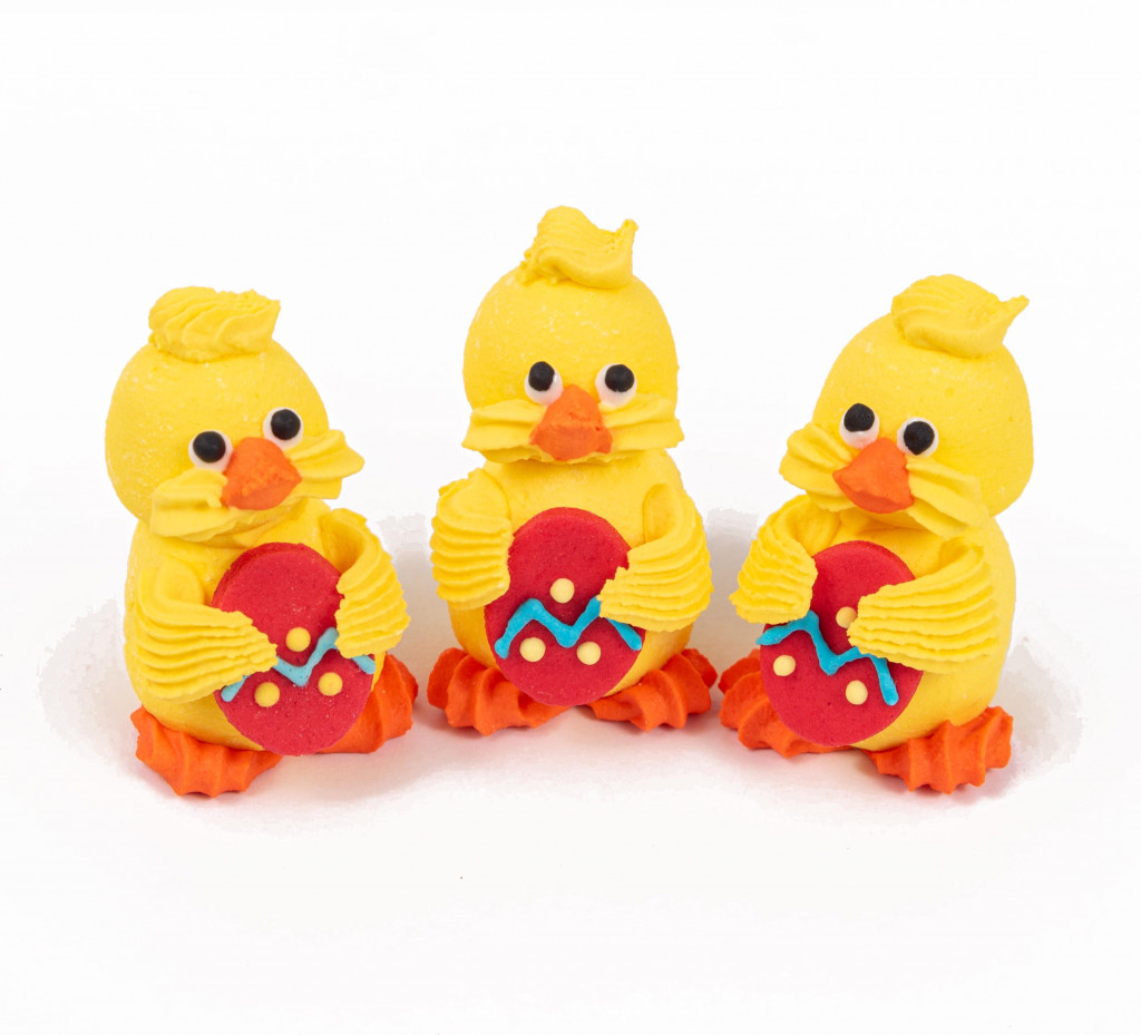 Сахарное украшение "Пасхальне каченя" 1шт