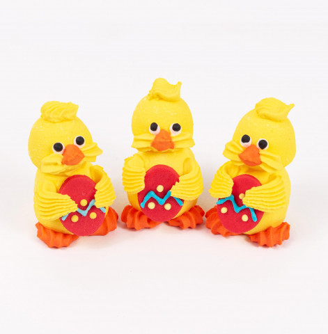 Цукрова прикраса "Пасхальне каченя" 1шт