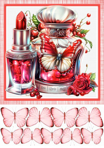 Вафельная картинка "День рождения №3"