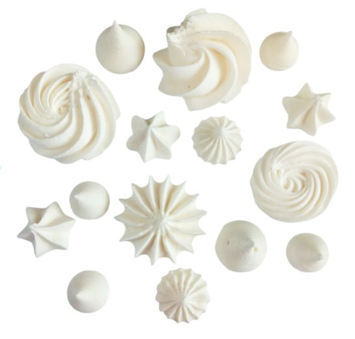 Безе сахарные микс белые